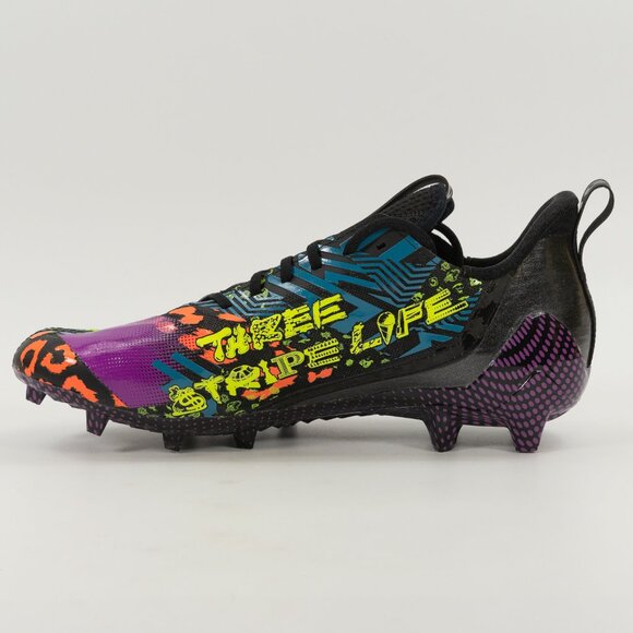 Adidas Adizero 12.0 \'Mismatch Black Multi-Color\' IG9569 Football Cleats 9 - 14 main image 12